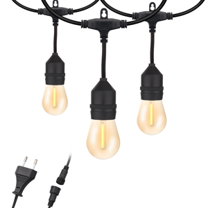 LED FILAMENT BULBS STRING LIGHTS G95 E27
